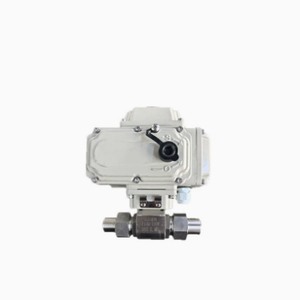 Vannes à boisseau sphérique hydrauliques OEM de haute qualité (acier inoxydable DN4, structure droite 2 voies) pour ruban goutte-à-goutte - Product Image 2