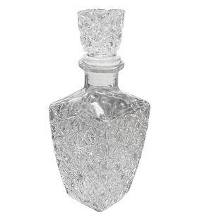 BOTELLA DE LICOR DE VIDRIO TRANSPARENTE DE 500 ML - Product Image 1