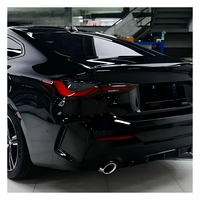 Film de protection automobile noir métallisé auto-cicatrisant en TPU, installation humide, finition brillante, 1,52*15m, rouleau PPF personnalisé de haute qualité pour voiture