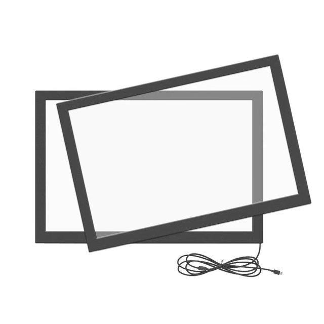 Wholesale 65" Inch USB External 20 Points Multi Touch Screen New Industrial IR Infrared Touch Frame Resistive Touch 4K