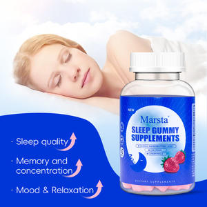 Gommes de sommeil à l'<span class=keywords><strong>acide</strong></span> <span class=keywords><strong>aminé</strong></span> butyrique Marsta Gommes fonctionnelles Gélules de gélatine SOMMEIL GUMMY SUPPLÉMENTS Entrepôt d'outre-mer Spot Tray - Product Image 4