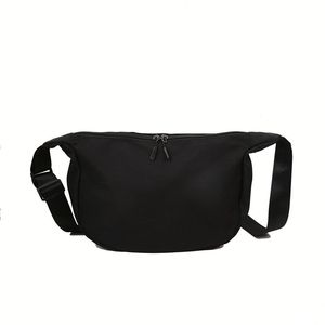 Unisex Fashionable Silicone Crossbody Bag <b>Small</b> Mobile Phone Bag with Strap Croc Shoes Hole Zipper Closure Candy Pattern - Product Image 4