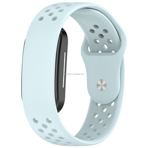 สายรัดข้อมือซิลิโคนระบายอากาศได้สำหรับ Hume Band 2 สายรัดข้อมือแบบสองสีสำหรับ Hume Health Tracker - Product Image 6