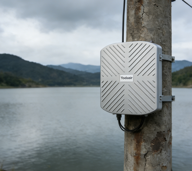 5GHz Long Distance Outdoor Wireless Bridge 300Mbps with IP67