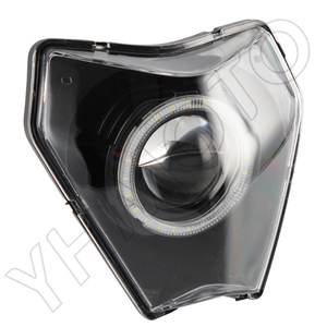 YHMOTO <b>Angel</b> Eyes Headlight Scheinwerfer for KTM 2024 EXC EXC-F XC-W 150 250 300 500 Motorcycle Parts Faro Head Lamp - Product Image 3