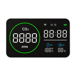 Grand écran LCD 10 pouces moniteur de <span class=keywords><strong>CO2</strong></span> multifonctionnel moniteur de qualité de l'air capteur de <span class=keywords><strong>CO2</strong></span> pour l'école - Product Image 6