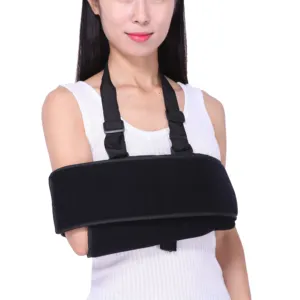 Medical Shoulder Fracture Support Arm Sling Brace Atmungsaktive Schulter Wegfahr sperre mit Abduktion