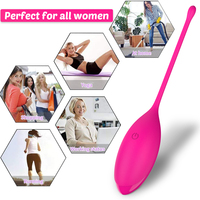 Ylove Silikon-Vibrations-Ei-Set APP-gesteuertes Kegel-Ball Vaginal-Vibrator Beckenbodentrainer Sexspielzeug für Frauen