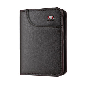 Design minimaliste noir <span class=keywords><strong>Portefeuille</strong></span> pour hommes modernes Nouveau <span class=keywords><strong>portefeuille</strong></span> <span class=keywords><strong>vertical</strong></span> ultra-mince pour hommes - Product Image 5