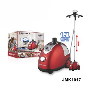 Défroisseur vapeur JAMAKY 3000W - Réservoir de 1500 ml, vapeur de 32 g/min, perche réglable, pour vêtements/maison - Product Image 5