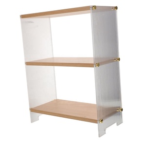 Organisateur de comptoir multi-usages élégant en acrylique et support de rangement pour <span class=keywords><strong>cuisine</strong></span>, salle de bain et maquillage, range les tasses de manière bien rangée - Product Image 1