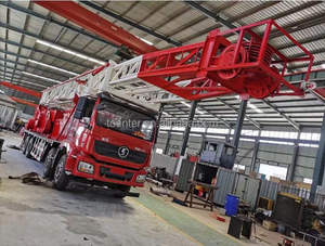 แท่นซ่อมบ่อน้ำมันแบบเคลื่อนที่บนบก ความลึก 4500 เมตร รับน้ำหนัก 100 ตัน ใช้ตะขอสำหรับงานซ่อมบ่อน้ำมันหนัก - Product Image 2