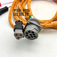 Câble de programmation et de diagnostic pour moteurs C7, C9, C13, C15, C18, 320E, 3126B – Faisceau de câblage de test et de vérification pour excavatrices et camions CATERPILLAR