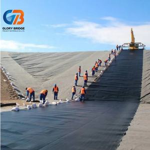 Geomembrana de HDPE sin Costuras de Fusión en Caliente Glory Bridge, Negra, Blanca, Color Personalizado, Lámina Impermeable Anti-UV para la Conservación del Agua Ambiental - Product Image 3