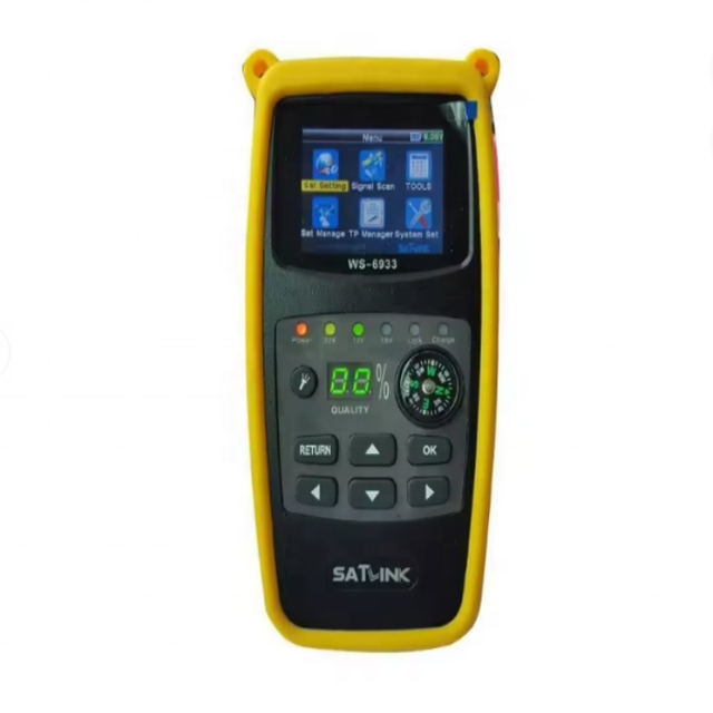 New Original Satlink WS-6933 DVB-S & DVB-S2 2.1Inch LCD Display Digital Satellite Finder Meter WS-6933
