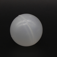 Boules creuses en polypropylène poli haute brillance Zhongci de 10 mm, sphères flottantes en plastique