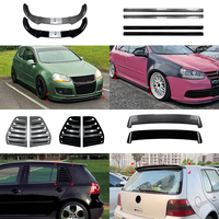 Kit carrosserie AMP-Z pour Volkswagen Golf MK4 MK5 : Lame de pare-chocs avant, jupes latérales, aileron arrière, diffuseur arrière en ABS