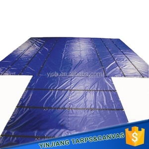 Pesanti 100% in poliestere rivestito in PVC <span class=keywords><strong>teloni</strong></span> <span class=keywords><strong>per</strong></span> camion spessi <span class=keywords><strong>teloni</strong></span> in legno con motivo semplice accessorio <span class=keywords><strong>per</strong></span> <span class=keywords><strong>auto</strong></span> da esterno caratteristica antistatica - Product Image 2