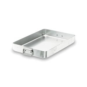Teglia in Alluminio con Manico Pieghevole 13x9 Pollici per Uso in Forno - Product Image 1