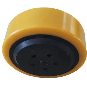 230x7 5/85-30mm 5 Furos Durável Poli Uretano PU Suave Drive Tração Roda Pneu Usado em HY Empilhadeira/Caminhão - Product Image 3
