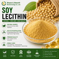 Lécithine de Soja 90% en Poudre, Extrait Naturel d'Herbes, Émulsifiant de Qualité Alimentaire, Ingrédient Phospholipide pour Complément Alimentaire