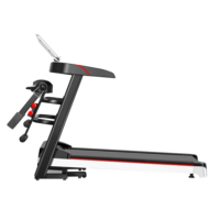Tapis roulant électrique pliable et portable avec écran LED, moteur 0,65 CV, plage de vitesse 1-12,8 km/h, écologique pour l'exercice à domicile