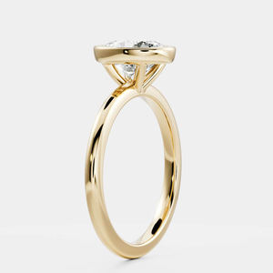 Anello di Fidanzamento MaiYi con <span class=keywords><strong>Diamante</strong></span> Sintetico Certificato IGI in Oro Massiccio 9k/10k/14k/18k - Product Image 2