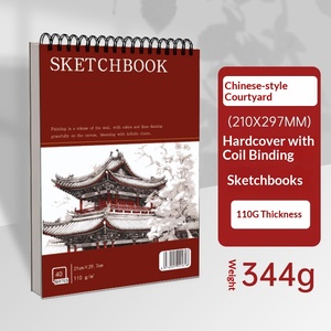 Cuaderno <span class=keywords><strong>de</strong></span> Dibujo Espiral Personalizado A4, Cuaderno <span class=keywords><strong>de</strong></span> Arte Grueso para Estudiantes, Cuaderno <span class=keywords><strong>de</strong></span> Dibujo en Blanco para Pintar con Pintura Gouache, Lápiz <span class=keywords><strong>de</strong></span> Colores, 40 Hojas - Product Image 6