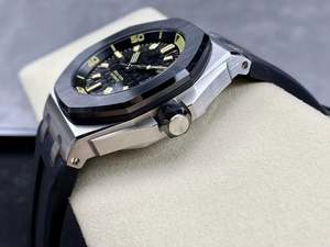 Reloj Mecánico Automático de Alta Calidad al por Mayor, Esfera de 42 mm, Movimiento 4308, Bisel de Cerámica Negra 15720, Reloj de Buceo - Product Image 4