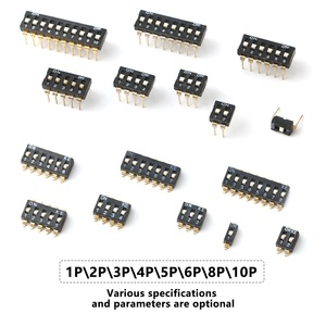 Chất lượng cao 2.54 mét Pitch <span class=keywords><strong>Dip</strong></span> Thiết bị chuyển mạch 1-10 pin quay số chuyển đổi 1-10 vị trí <span class=keywords><strong>Dip</strong></span> chuyển đổi - Product Image 3