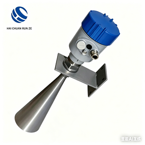 Jauge de niveau d'eau radar à faisceau étroit 26G, haute précision 3 mm, IP67, alimentation 12V pour rivières et réservoirs, garantie 3 mm - Product Image 1