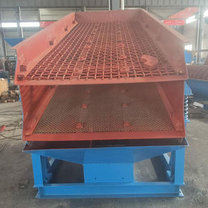 מסננת רטט לינארית סינית עם מנוע ומנוע חשמלי, קיבולת 150-300 טון/שעה, יעילות גבוהה למפעל שטיפת פחם - Product Image 2