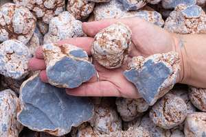 Piedra de Angelita áspera a precios bajos con piedra áspera de tamaño libre de grado natural para usos multiusos Piedra de Angelita - Product Image 3