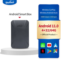 Système Carplay sans fil Carsmart Android 11 Lecteur multimédia USB/WiFi RK3328 Quad-core 4+32 Go
