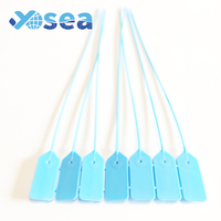 Sceau de sécurité ISO 17712, sceau en plastique gravé au laser, sceau en plastique imprimé au laser, sceau de sécurité