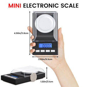 Changxie Độ Chính Xác Cao LCD Mini Quy Mô 50G X 0.001G Kỹ Thuật Số Túi Quy Mô Cân Bằng Xách Tay Có Trọng Lượng Máy Đồ Trang Sức Quy Mô Cho Vàng - Product Image 4