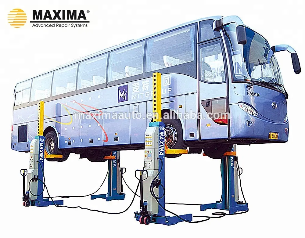 Maxima Bekabelde Zware Lift Ml4030 Ce Mobiele Autolift 4 Post Lift