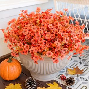 12 Piezas de <span class=keywords><strong>Flores</strong></span> Artificiales de Crisantemo <span class=keywords><strong>para</strong></span> Decoración de Jardín Interior y Exterior, Flor Artificial de Margarita - Product Image 2