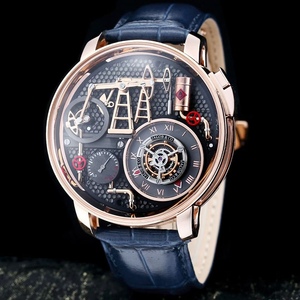 <span class=keywords><strong>Montre</strong></span> à quartz pour homme de luxe, dernier modèle innovant, cadran en acier inoxydable, mouvement Haiou, cadran à aiguilles - Product Image 2