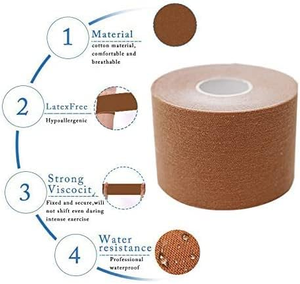 Ruban Adhésif Poitrine Imperméable Femme, Ruban Adhésif Invisible Effet Push-up, <span class=keywords><strong>Soutien</strong></span>-<span class=keywords><strong>Gorge</strong></span> Adhésif Sans Bretelles et Discret - Product Image 3