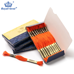 100% coton 26s/2*6 12 pièces/boîte 482 couleurs motif teint tissé <span class=keywords><strong>à</strong></span> la main fil de point de croix 8m/pièce pour la <span class=keywords><strong>couture</strong></span> et la broderie bricolage - Product Image 5