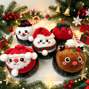 Lindo Peluche de Calabaza, Muñeco de Peluche para Halloween y Navidad, Caja Sorpresa, Adorno Suave para Escritorio, Decoración del Hogar, Regalo Navideño para Niños - Product Image 6