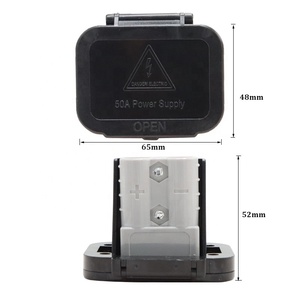 <span class=keywords><strong>Cache</strong></span>-prise encastrable 50A pour connecteur industriel, prise <span class=keywords><strong>électrique</strong></span> pour câble de caravane/camping-car NFC - Product Image 2
