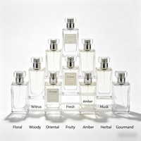 Conception créative de bouchon rotatif, parfum personnalisé Eau de Parfum, parfum longue durée, senteurs internes diverses et indépendantes