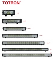 Barre lumineuse LED tout-terrain étanche à double rangée pour accessoires automobiles en gros