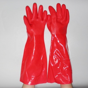 Suncend-Guantes DE SEGURIDAD largos de PVC con forro polar - Product Image 4