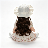 Poupée Bébé Reborn Personnalisée Réaliste en Vinyle pour Filles de 0 à 24 Mois, Hauteur 31-50 cm, Rembourrage en Coton PP