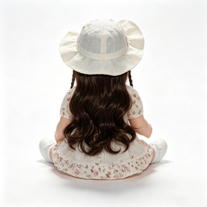 Muñeca Bebé Reborn de Marca Personalizada, Muñeca Realista de Vinilo para Niñas de 0 a 24 Meses, 31-50 cm de Altura, Rellena de Algodón PP - Product Image 5