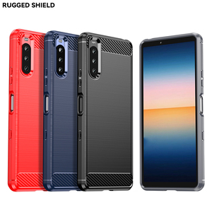 Coque de portable en TPU souple et résistant aux chocs, étui en Fiber de carbone pour <span class=keywords><strong>Sony</strong></span> Xperia 10 IV - Product Image 6