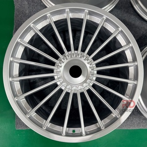 Rines de Aleación Forjados Personalizados Monoblock 4x108 5x120 5x112 de 17 18 19 Pulgadas en Plata para Autos <span class=keywords><strong>Alpina</strong></span> <span class=keywords><strong>BMW</strong></span> E60 E39 E38 <span class=keywords><strong>E34</strong></span> - Product Image 1
